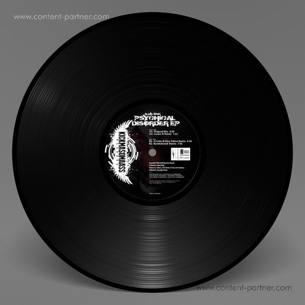 Andy BSK - Psychical Disorder EP (Back)