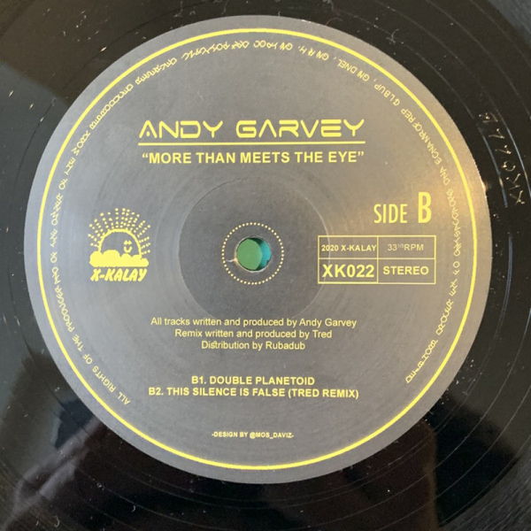 Andy Garvey - More Than Meets The Eye (Back)