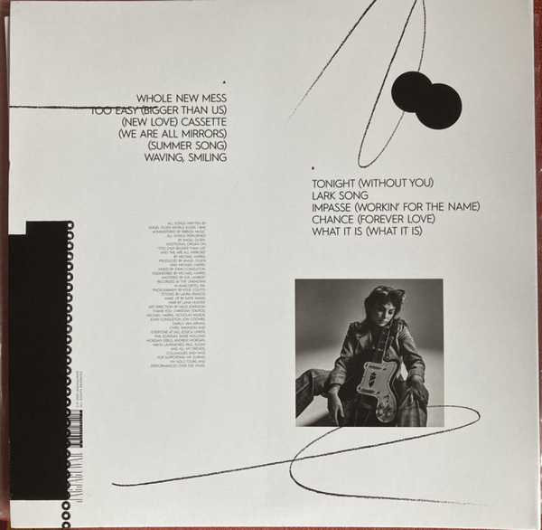 Angel Olsen - Whole New Mess (Black Vinyl LP) (Back)
