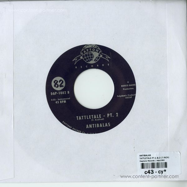 Antibalas - Tattletale Pt.1&2 (Back)
