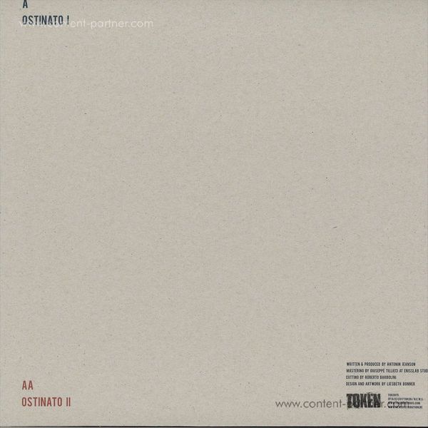 Antigone - Ostinato (Back)