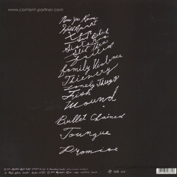 Arca - Xen (LP+MP3) (Back)