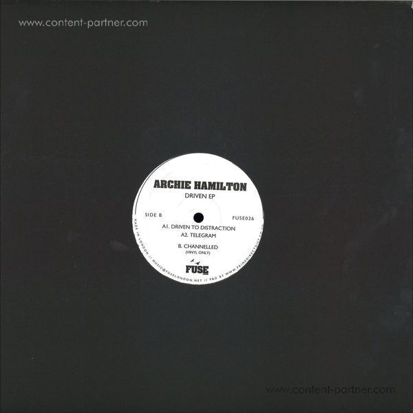Archie Hamilton - Driven Ep (Back)