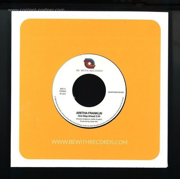 Aretha Franklin - One Step Ahead / I Can't Wait Until I See My Baby' (Back)