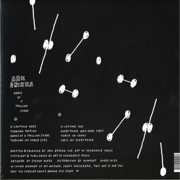 Aril Brikha - Dance Of A Trillion Stars (Back)