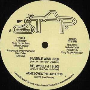 Arnie Love & The Loveletts - Invisible Wind / Me, Myself & I / We Had Enough