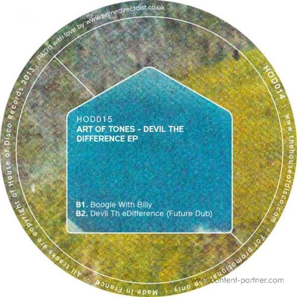 Art Of Tones - Devil The Difference EP (Back)