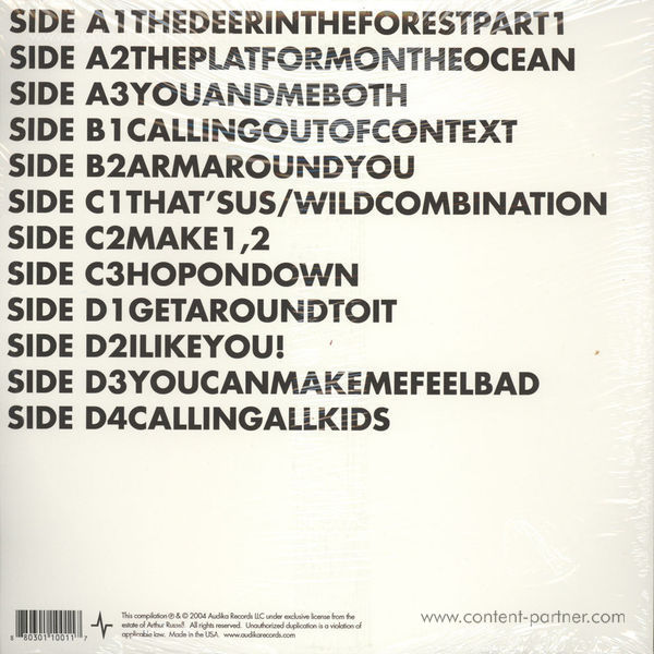 Arthur Russell - Calling Out Of Context (Repress) (Back)