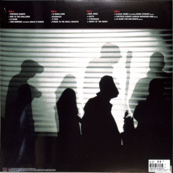 Asian Dub Foundation - Enemy Of The Enemy (Remastered / Gatefold) (Back)