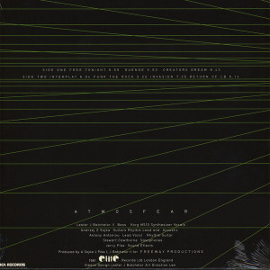 Atmosfear - En Trance (Back)