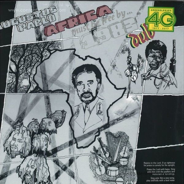 Augustus Pablo - Africa Must Be Free By 1983 Dub (Reissue) (Back)