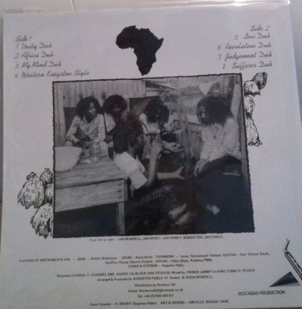 Augustus Pablo - Africa Must Be Free By 1983 (Dub) (Back)