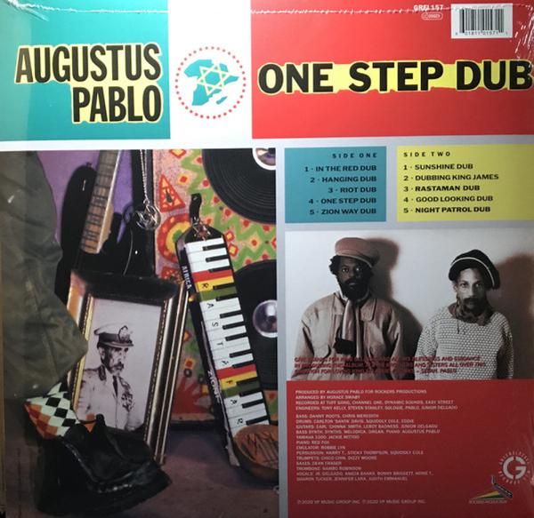 Augustus Pablo - One Step Dub (Reissue) (Back)