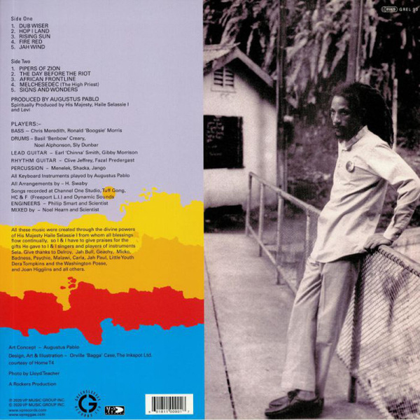 Augustus Pablo - Rising Sun (Back)
