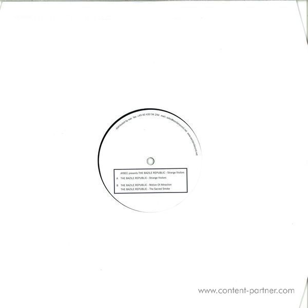 Aybee Pres The Bazile Republic - Strange Visitors EP (Back)