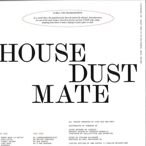 Ayce Bio and Prev - House Dust Mate (Back)