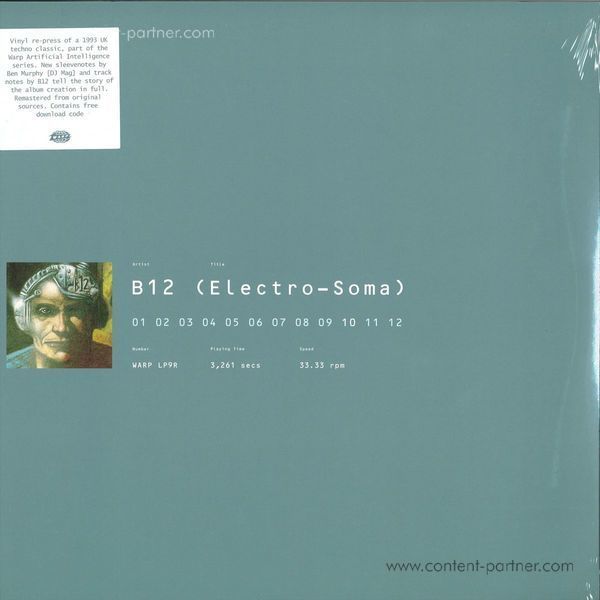 B12 - Electro-Soma (Remastered 2LP+MP3+Poster/Gatefold)