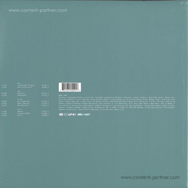 B12 - Electro-Soma (Remastered 2LP+MP3+Poster/Gatefold) (Back)
