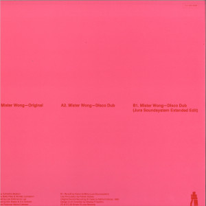 BELLA VISTA - MISTER WONG (Back)
