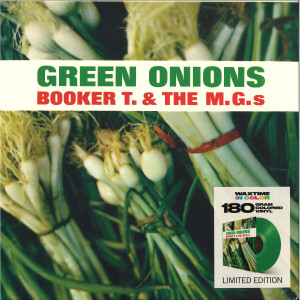BOOKER T & MG'S - GREEN ONIONS (Transparant Green Vinyl)