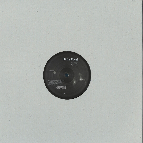 Baby Ford - Bford 08 (repress) (140 gram vinyl 12") (Back)