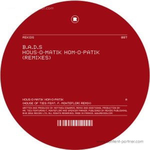 B.a.d.s. - Hous-o-matik Hom-o-patik (Remixes)