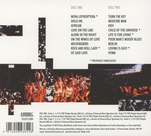 Barclay James Harvest - Glasnost (Remastered+Expanded 2CD Edit.) (Back)