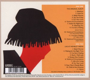 Barclay James Harvest - Victims Of Circumstance/2CD-Set (Back)