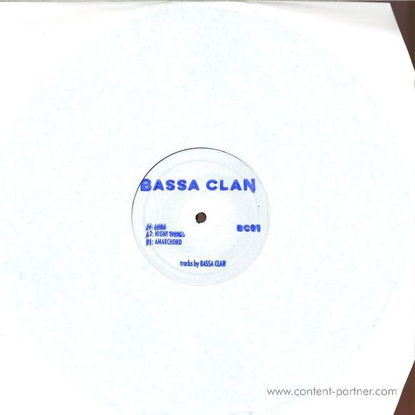 Bassa Clan - Bassa Clan 01 (Vinyl Only) (Back)