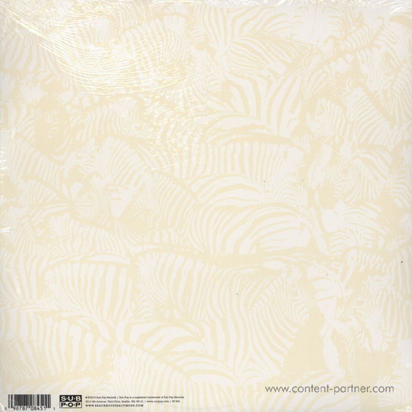 Beach House - Teen Dream (LP + CD) (Back)