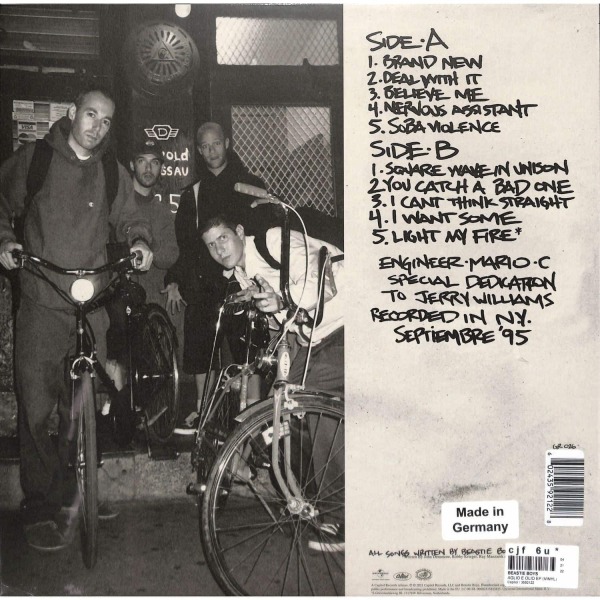 Beastie Boys - Aglio E Olio EP (Vinyl) (Back)