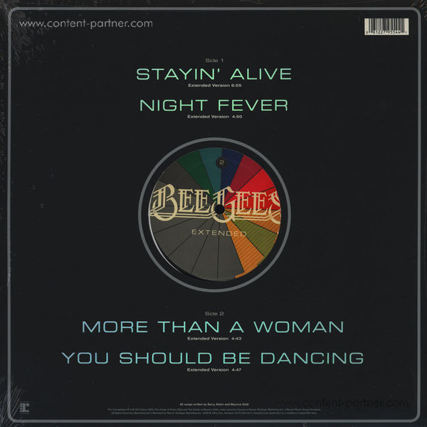 Bee Gees - Extended EP (RSD 2015) (Back)