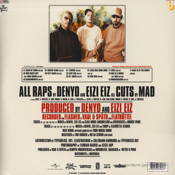 Beginner - Blast Action Heroes (3LP) (Back)