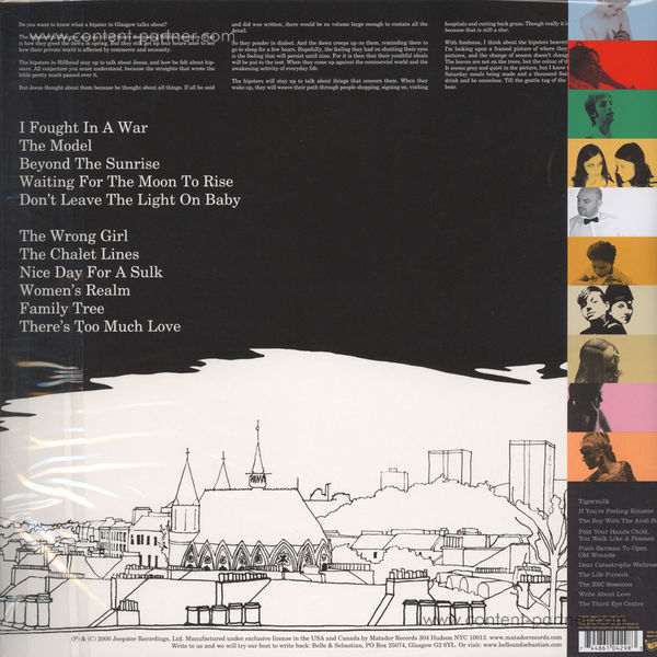 Belle & Sebastian - Fold Your Hands Child, You Walk Like A Peasant (LP (Back)
