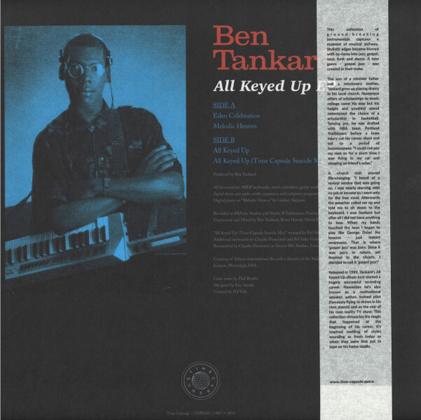 Ben Tankard - All Keyed Up EP (Reissue) (Back)