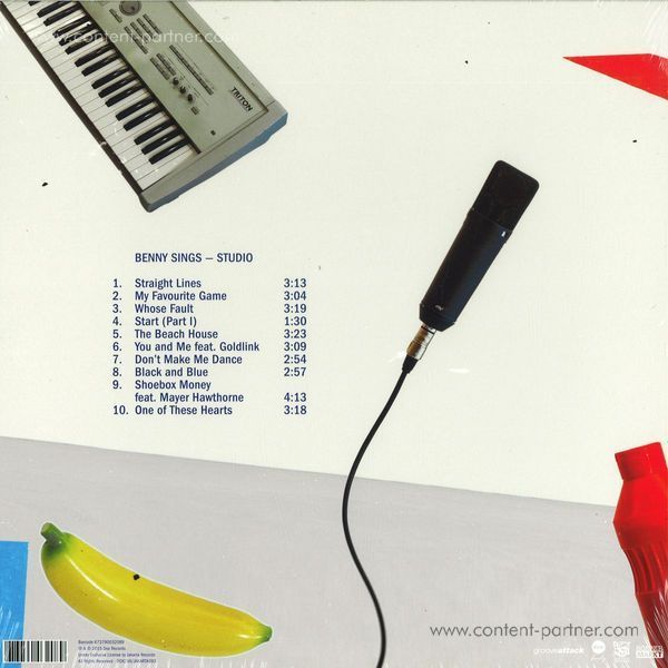 Benny Sings - Studio (LP+MP3) (Back)