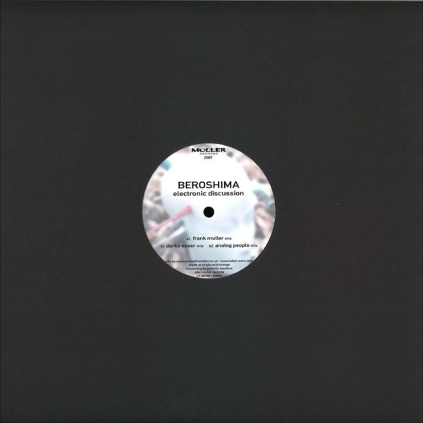 Beroshima - Electronic Discussion - 20 Years And Remixes (Back)
