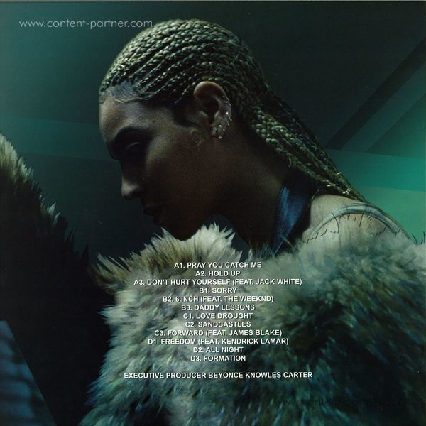 Beyonce - Lemonade (Ltd. 2LP Yellow Vinyl, gatefold) (Back)
