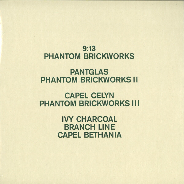Bibio - Phantom Brickworks (Ltd. Ed. 2LP+MP3) (Back)