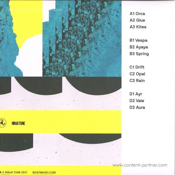 Bicep - Bicep (2LP+MP3) (Back)