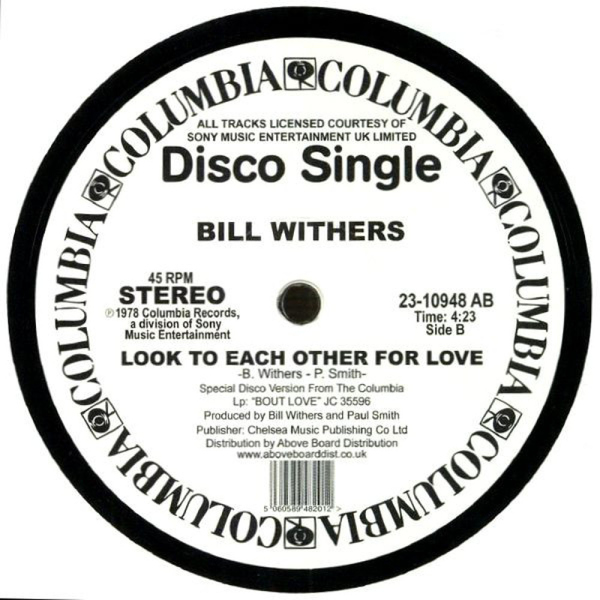 Bill Withers - You Got The Stuff (Back)