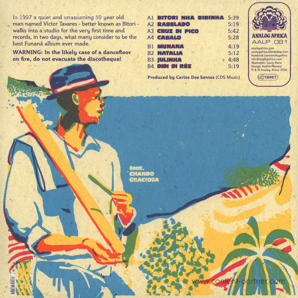 Bitori - Legend Of Funana (180g LP/Gatefold) (Back)