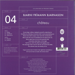 Bjarni Frímann Bjarnason - Chateau (Back)