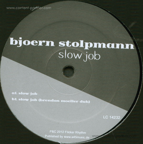Bjoern Stolpmann - Slow Job (Brendon Moeller Remix) (Back)