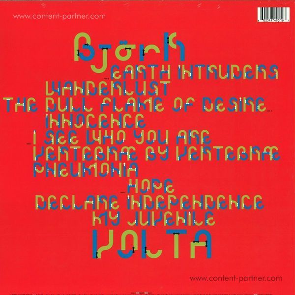 Björk - Volta (2LP) (Back)