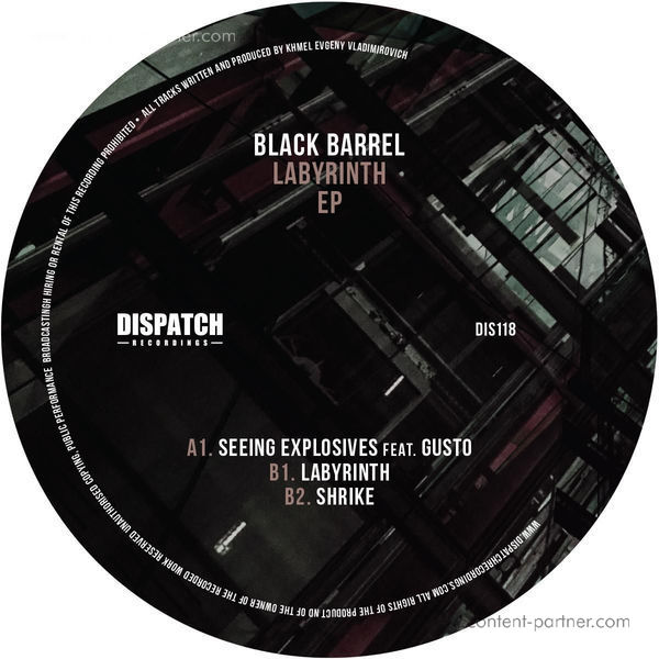 Black Barrel - Labyrinth EP (Back)