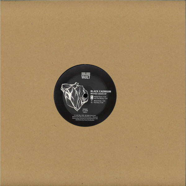 Black Cadmium - Muted Chaos EP (Back)