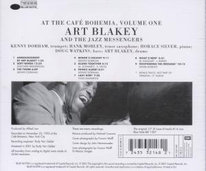 Blakey,Art & The Jazz Messengers - At The Cafe Bohemia Vol.1 (RVG) (Back)
