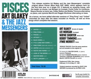 Blakey,Art & The Jazz Messengers - Pisces (Back)