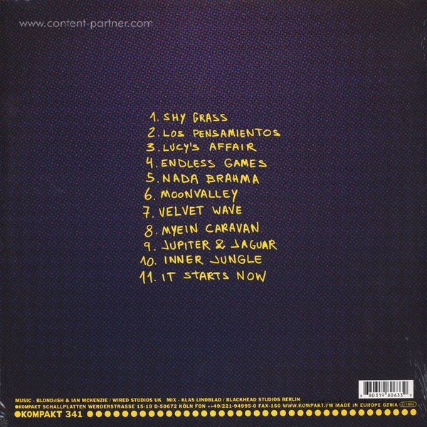 Blond:ish - Welcome To The Present (Back)